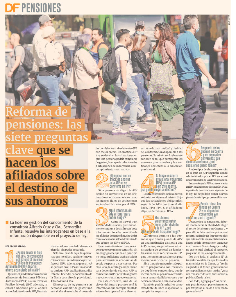 7 claves de la reforma de pensiones